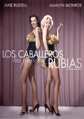 Poster Los caballeros las prefieren rubias