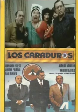 Poster Los caraduros