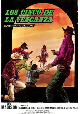 Poster Los cinco de la venganza