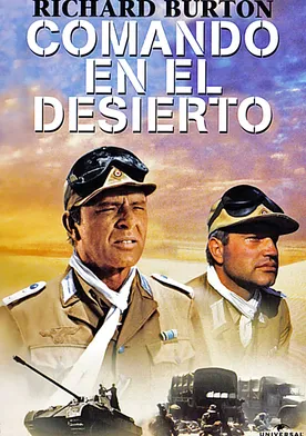 Poster Los comandos contra Rommel