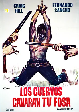 Poster Los cuervos cavarán tu fosa