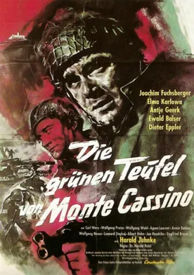 Poster Los diablos verdes de Monte Cassino