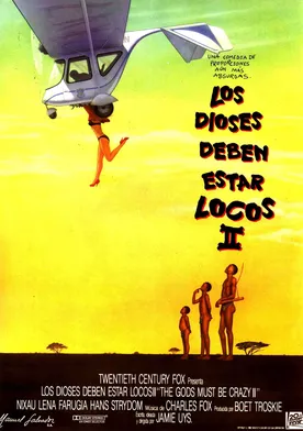 Poster Los dioses deben estar locos II