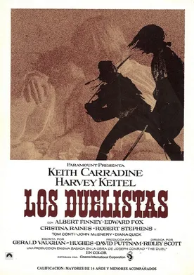 Poster Los duelistas