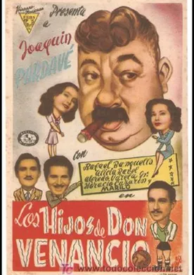 Poster Los hijos de Don Venancio