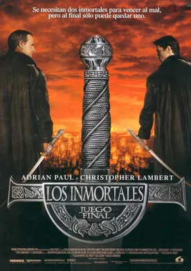 Poster Los inmortales: Juego final