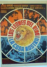 Poster Los leones del ring contra la Cosa Nostra