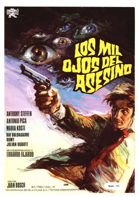 Poster Los mil ojos del asesino