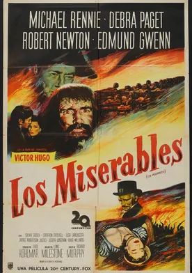 Poster Los miserables