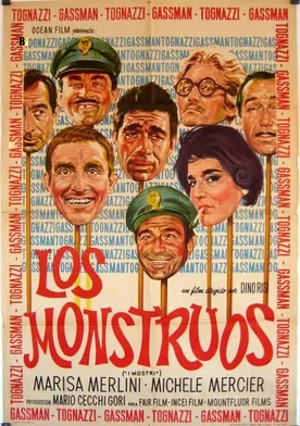 Poster Los monstruos