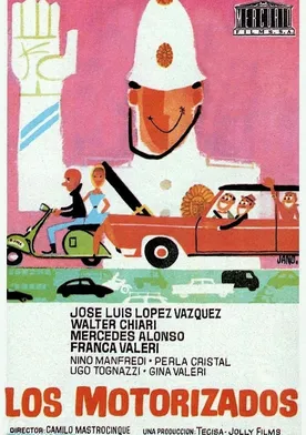 Poster Los motorizados