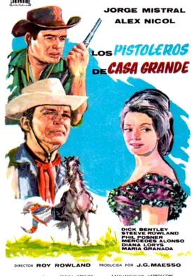 Poster Los pistoleros de Casa Grande