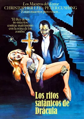 Poster Los rituales satánicos de Drácula