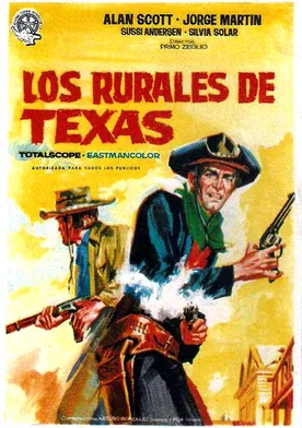 Poster Los rurales de Texas