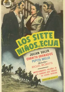 Poster Los siete niños de Écija