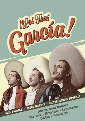 Poster Los tres García