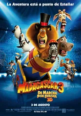 Poster de Madagascar 3: Los fugitivos
