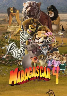 Poster Madagascar 4