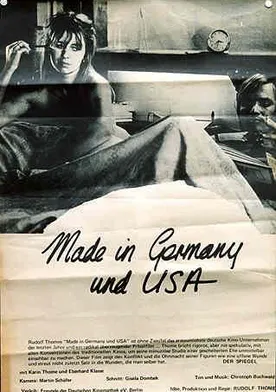 Poster Made in Germany und USA