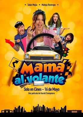 Poster Mamá al volante