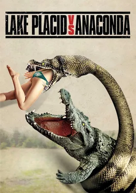 Poster de Mandíbulas contra Anaconda