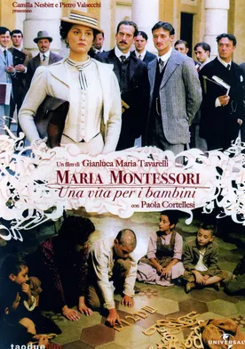 Poster Maria Montessori: una vida dedicada a los niños