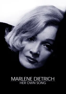 Poster Marlene Dietrich: Su propia canción