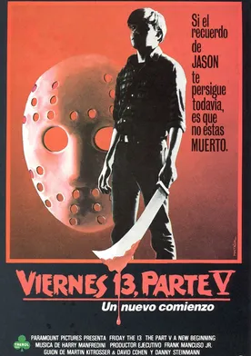 Poster de Martes 13, parte V: un nuevo comienzo