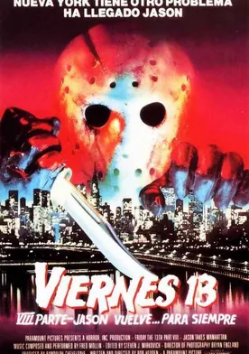 Poster de Martes 13, parte VIII: Jason invade Manhattan