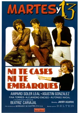 Poster Martes y trece, ni te cases ni te embarques