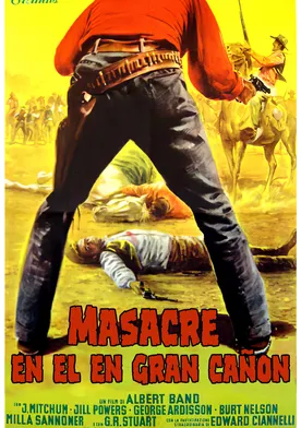 Poster Masacre en el gran cañon