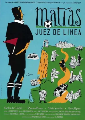 Poster Matías, juez de línea