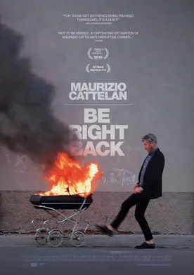 Poster de Maurizio Cattelan: Be Right Back