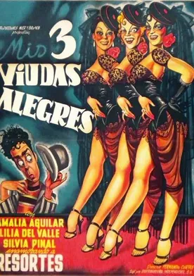 Poster Mis tres viudas alegres