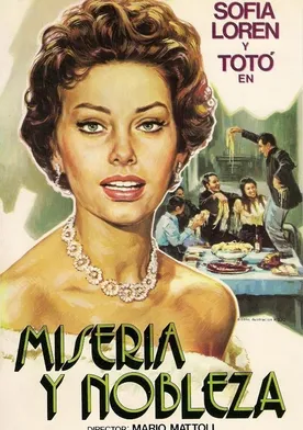 Poster Miseria y nobleza