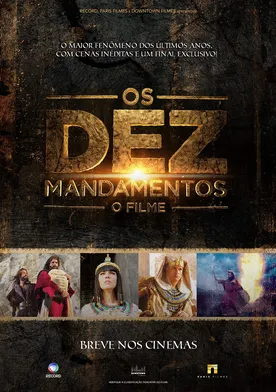 Poster Moisés y los diez mandamientos