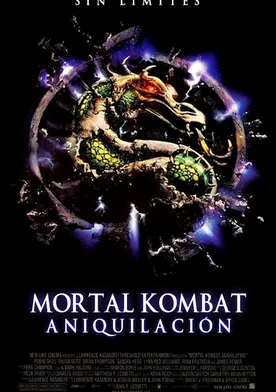 Poster Mortal Kombat 2: La aniquilación