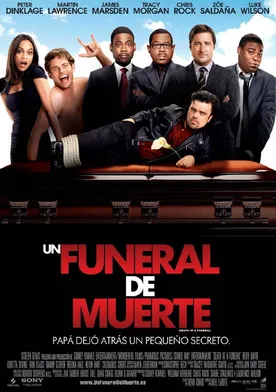 Poster Muerte en el funeral