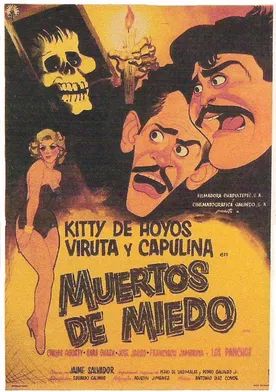 Poster Muertos de miedo