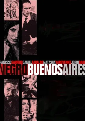 Poster Negro Buenos Aires