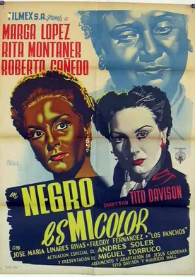 Poster Negro es mi color