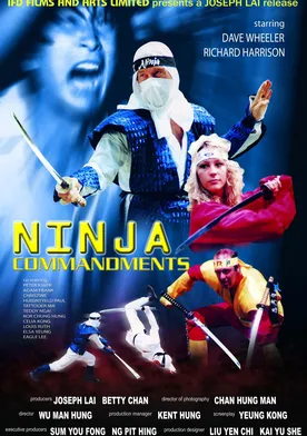 Poster Ninja Commandments