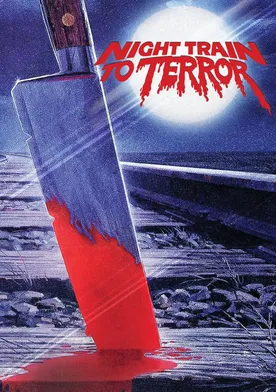 Poster Noche en el tren del terror