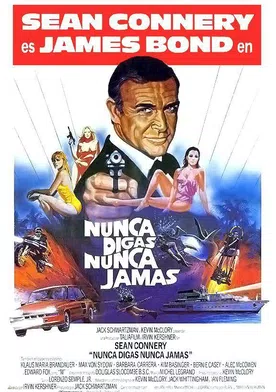 Poster Nunca digas nunca jamás