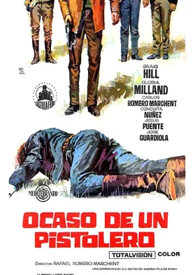 Poster Ocaso de un pistolero