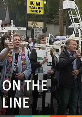 Poster de On the Line: Dissent in an Age of Terrorism