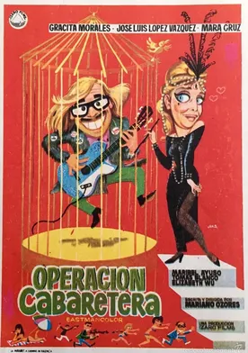 Poster Operación cabaretera