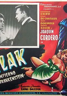 Poster Orlak, el infierno de Frankenstein