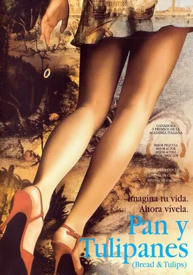 Poster Pan y tulipanes