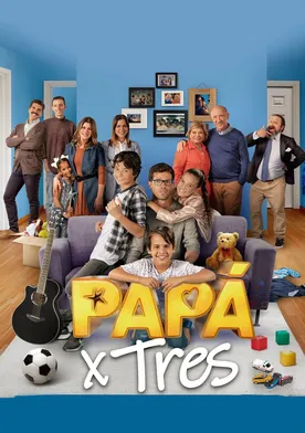 Poster Papá X Tres